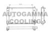 AUTOGAMMA 100682 Radiator, engine cooling